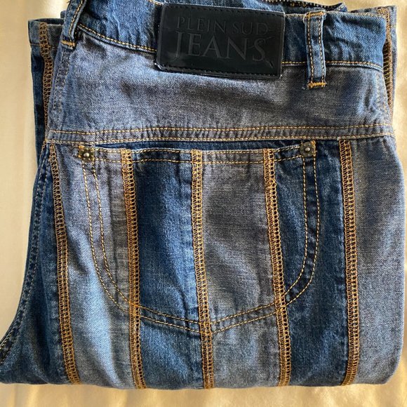 Plein Sud Denim low-rise size 8 - Picture 3 of 5